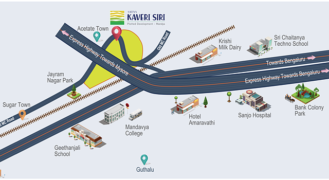 Kaveri Siri Location Map Kaveri Siri Location Map